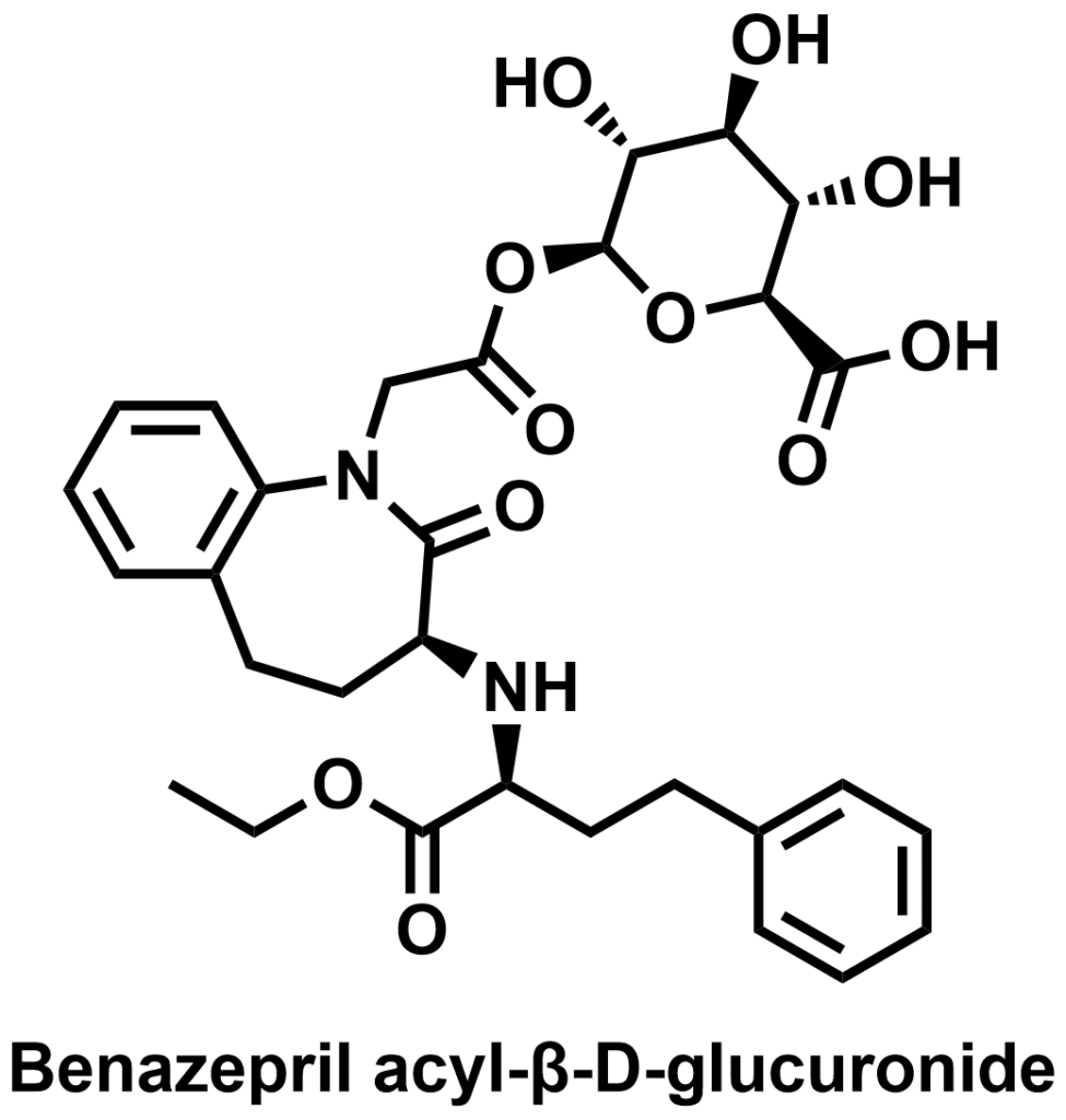 Benazepril acyl-β-D-glucuronide